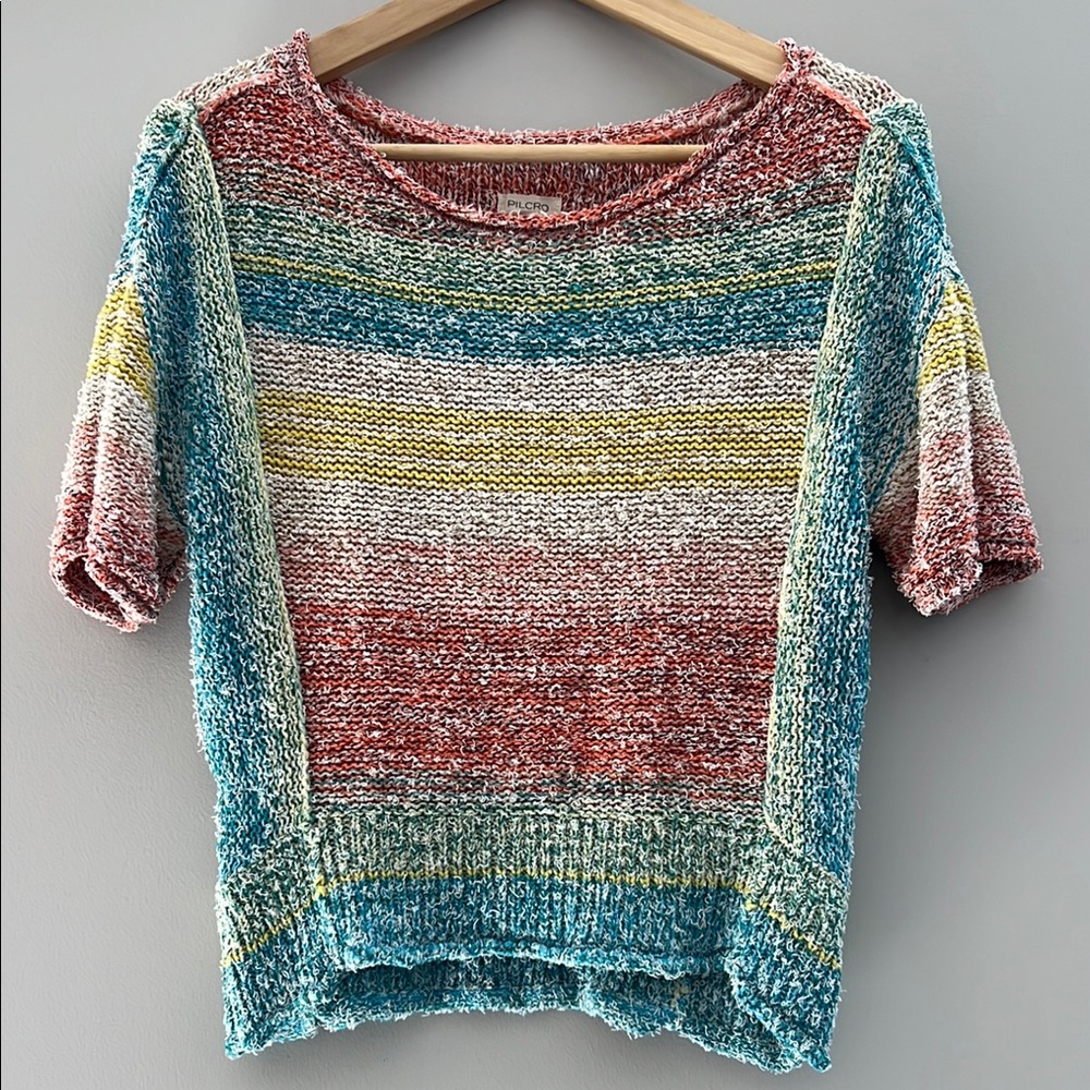 Anthropologie Pilcro Beach Sweater Tee - Size XXS